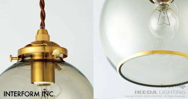 Pommery （グレー） ポメリー ペンダントライト ｜ インターフォルム