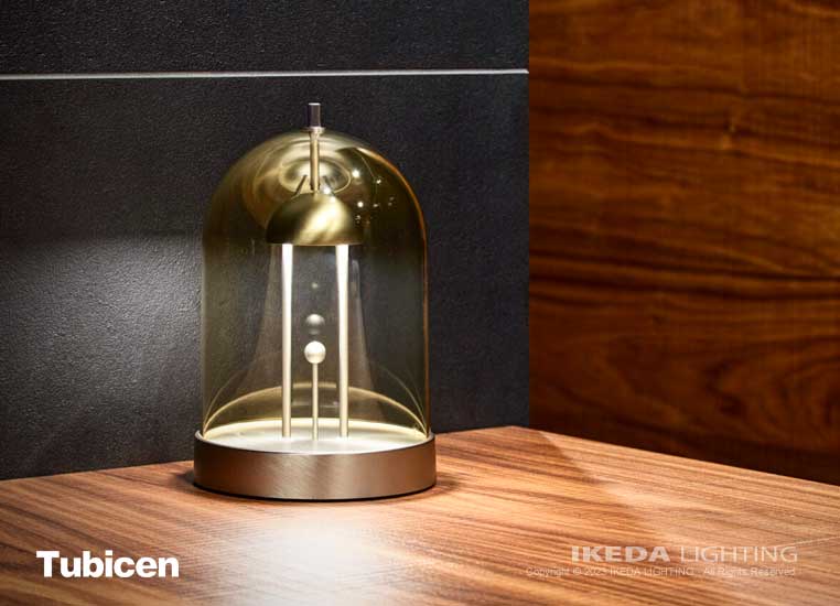 AMBER アンバー シルバー ポータブルランプ | Tubicen トゥビセン
