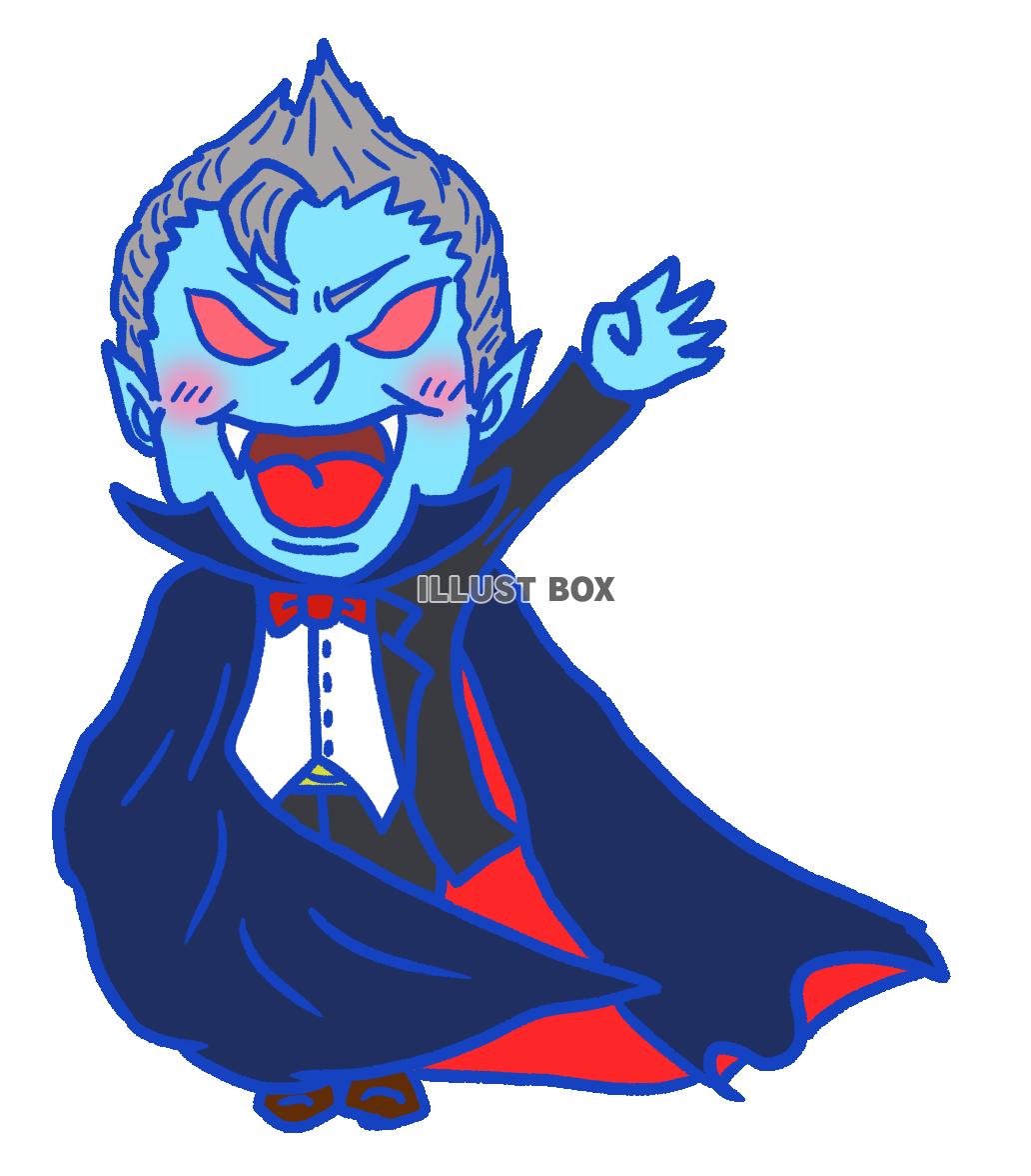 ドラキュラ：イラスト無料