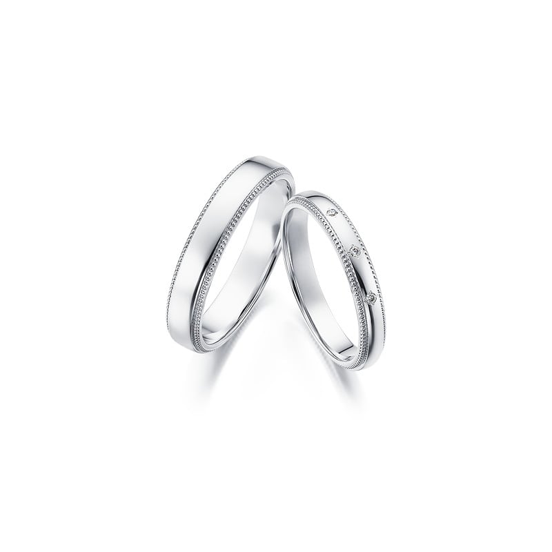 I-PRIMOオンラインショップ |フレイDR3(プラチナ): 結婚指輪