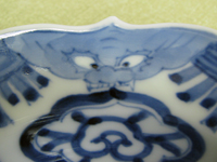 染付芙蓉手鹿図輪花向付-鉢-和食器通販・引き出物・ギフト-普段使いの