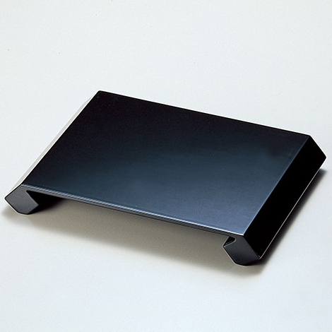 花台 足付き 黒 木製 漆塗り 11-14906【製造中止】 漆器の井助