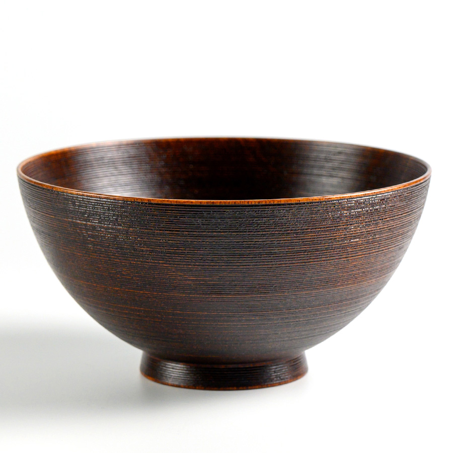富貴漆椀 5寸 木製 漆塗り 大椀・麺鉢・丼鉢 漆器の井助