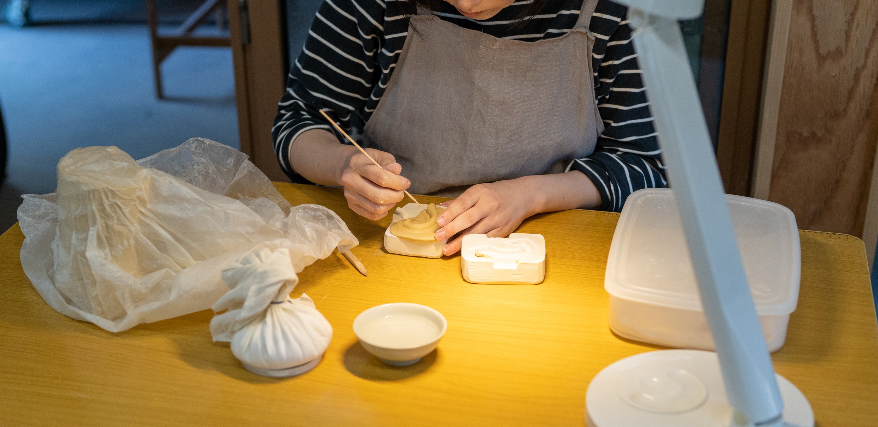阿部春弥 掛分面取カップ