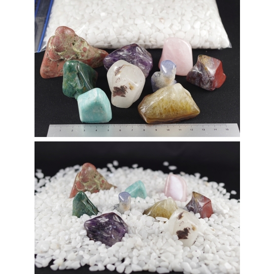 天然石 枯山水セット 天然石販売 名取貴石 天然石原石鉱物結晶