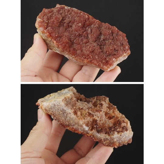 レッドクォーツクラスター 天然赤水晶304g 天然石販売 名取貴石
