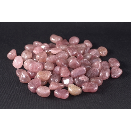 多用途天然石 ストロベリークォーツさざれ石詰め合わせ 天然石原石鉱物