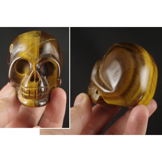 タイガーアイドクロ 天然石販売 名取貴石 天然石原石鉱物結晶