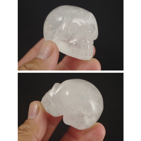 水晶ドクロ （クリスタル・スカル） 天然石販売 名取貴石 天然石原石