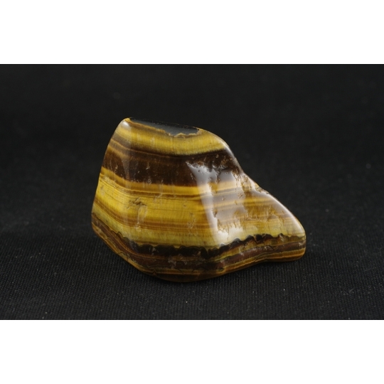 タイガーアイ原石磨き58g天然石販売 名取貴石 天然石原石鉱物結晶