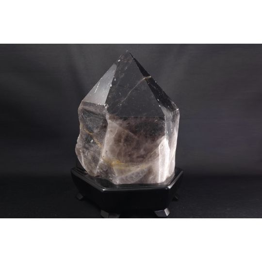 黒水晶ポイント5．75kg 天然石販売 名取貴石 天然石原石鉱物結晶