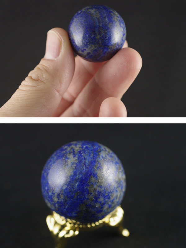 AAA級天然ラピスラズリ丸玉188O1-94O03(原石)｜売買されたオークション