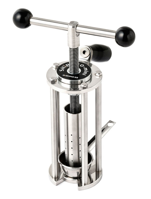 搾油機 家庭用油しぼり機SHiBORO-miniの商品詳細