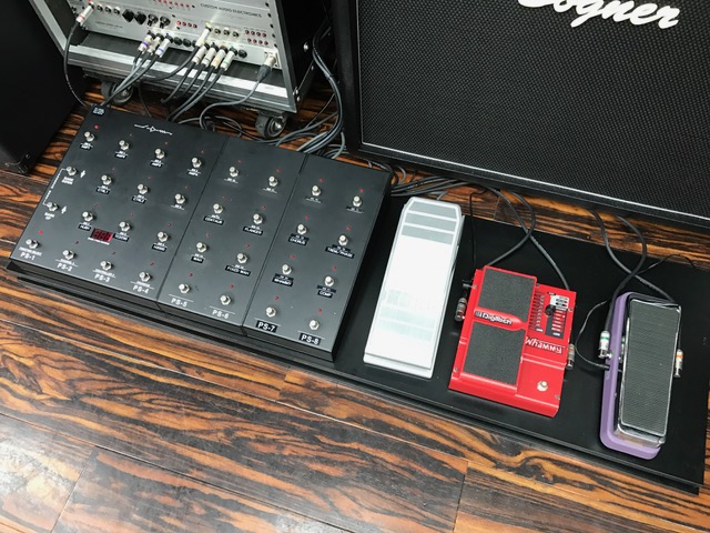 新宿店ペダルホリック×Custom Audio Japan！素晴らしいラックシステム