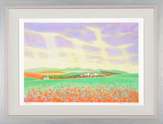 天使の梯子｜新作版画｜イシイタカシの情景画美術館版画ギャラリーショップ