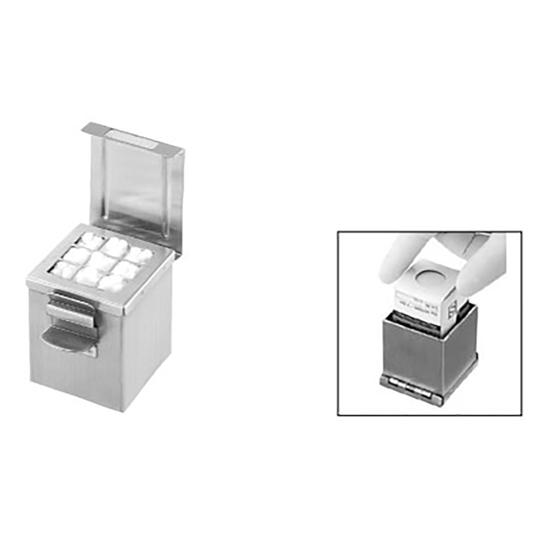 ワンタッチコットンボックス 綿球用｜株式会社インプラテックスの