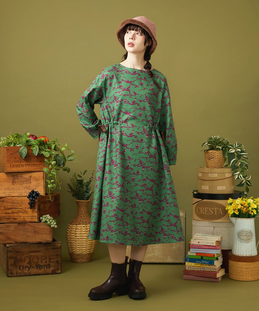 Palgue de El Retiro アニマルプリントワンピース(ワンピース