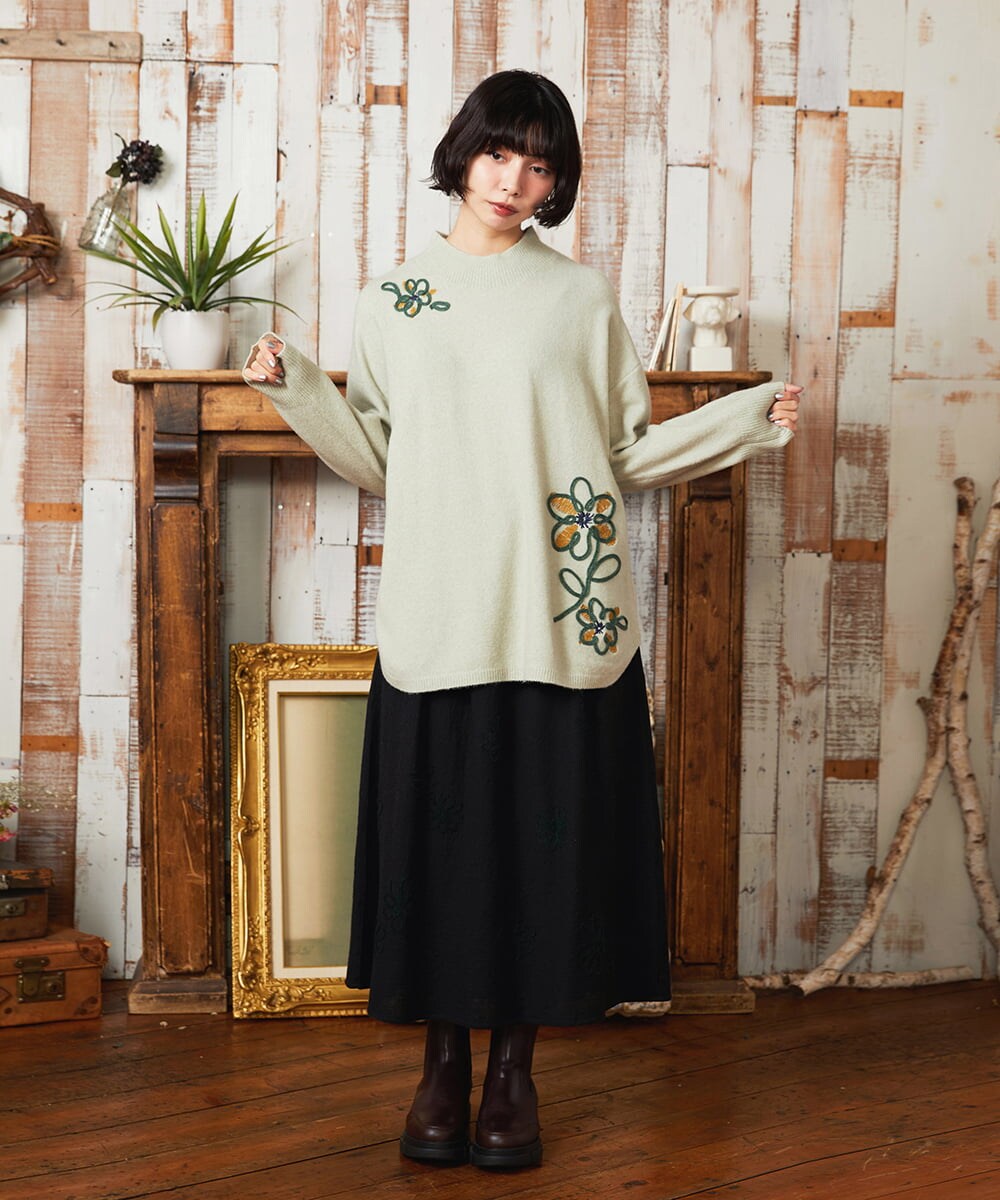 Peludo ハイネックニットプルオーバー(ニット・セーター) | Jocomomola