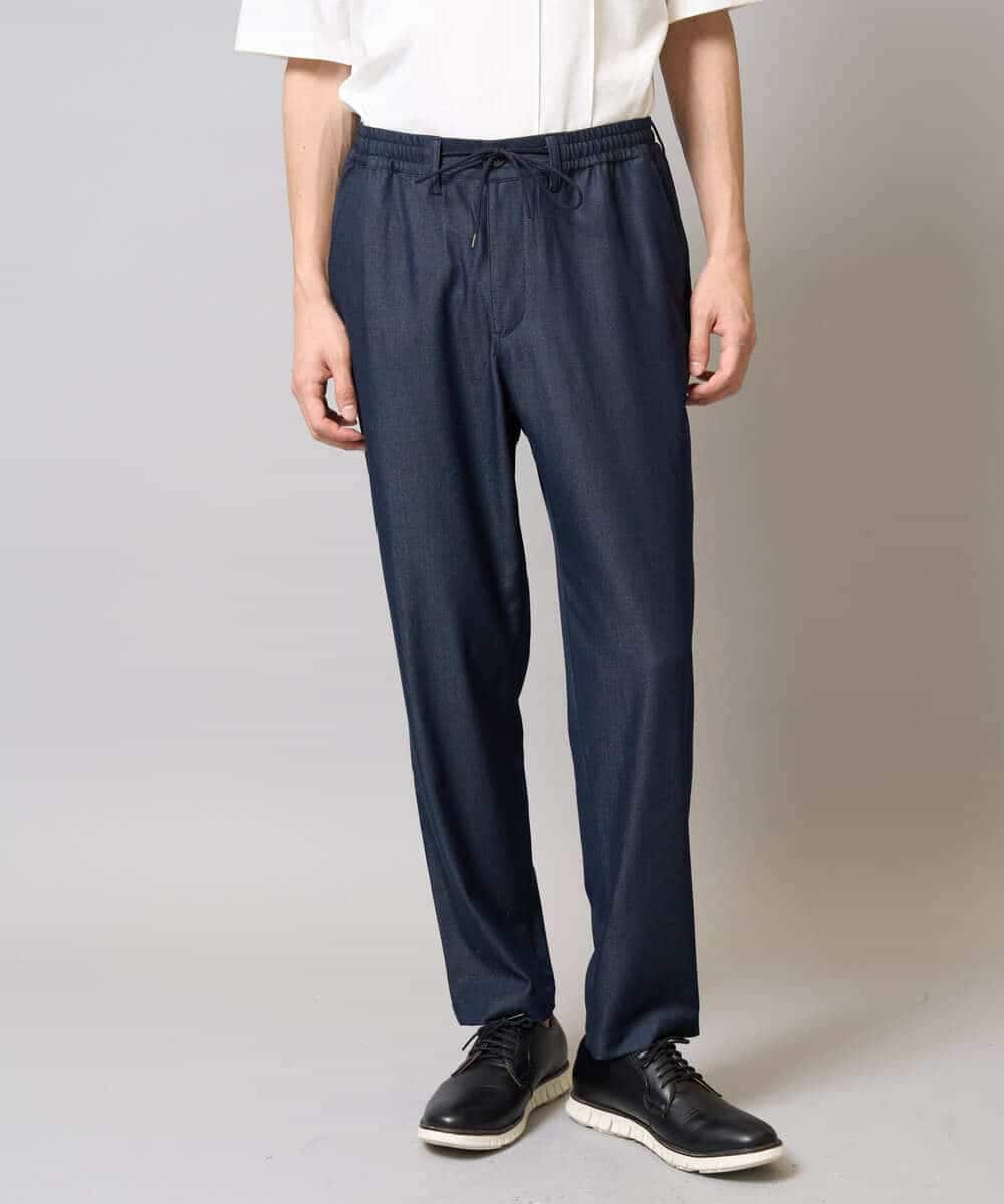 イージーケア/接触冷感】スマートシャンブレー フルレングス