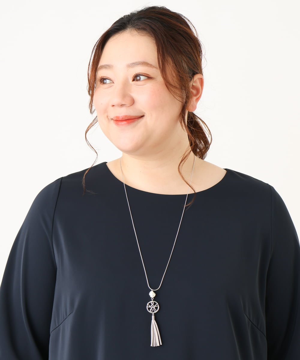 タッセルアクセントモチーフネックレス(ネックレス) | eur3(エウル