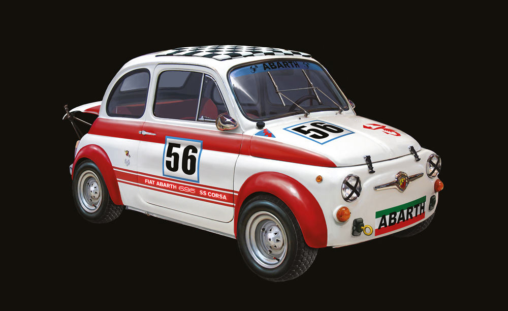 ITALERI - Fiat Abarth 695 SS - Assetto Corsa 1:12 scale - preview