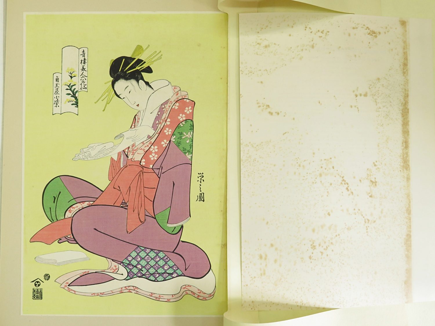 過去取扱品】『稀版浮世絵名作逸品集』共栄堂、『未刊浮世絵美人名画撰