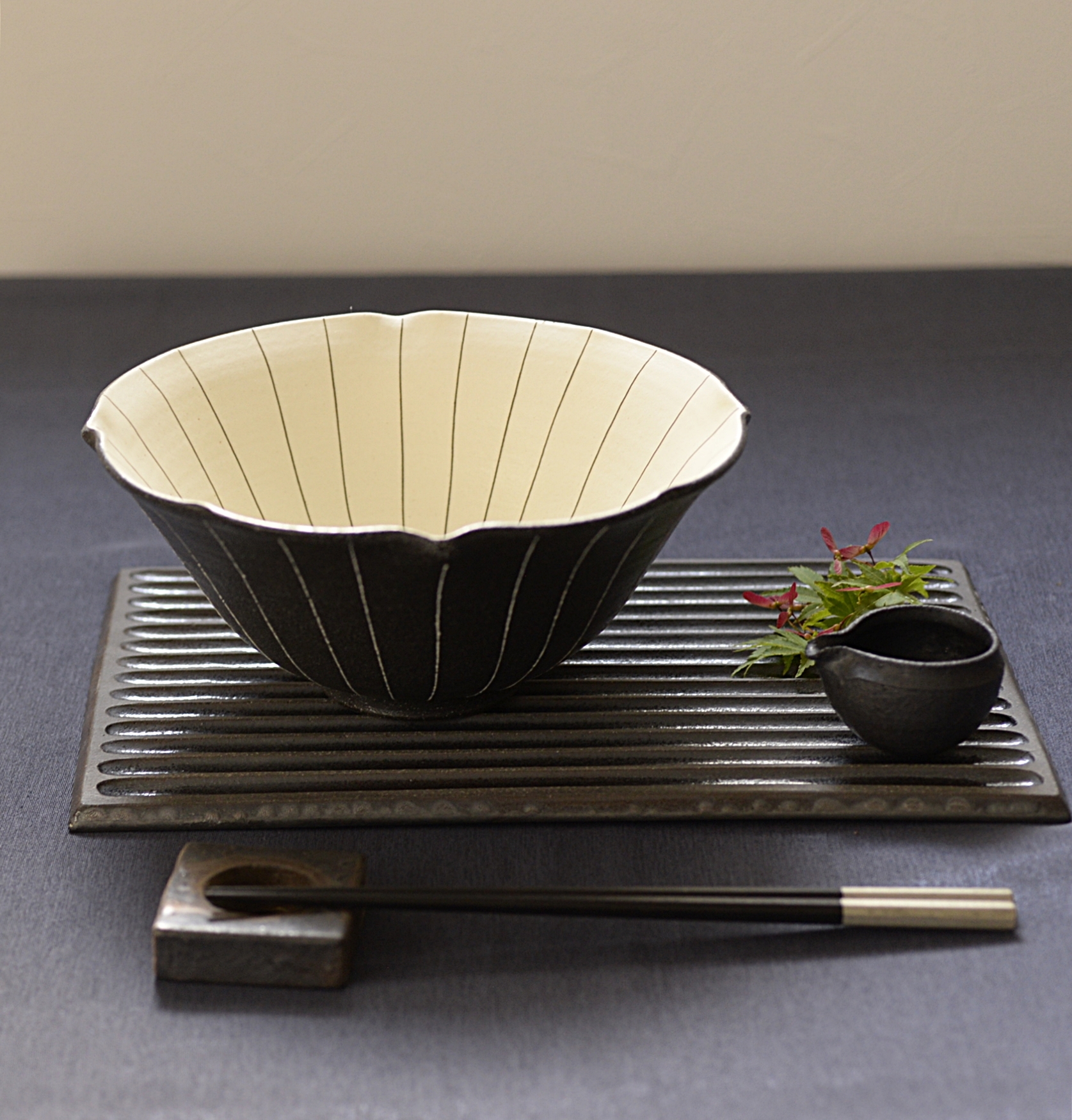 奥田章｜蓮華鉢｜作家もの和食器通販”IVORY