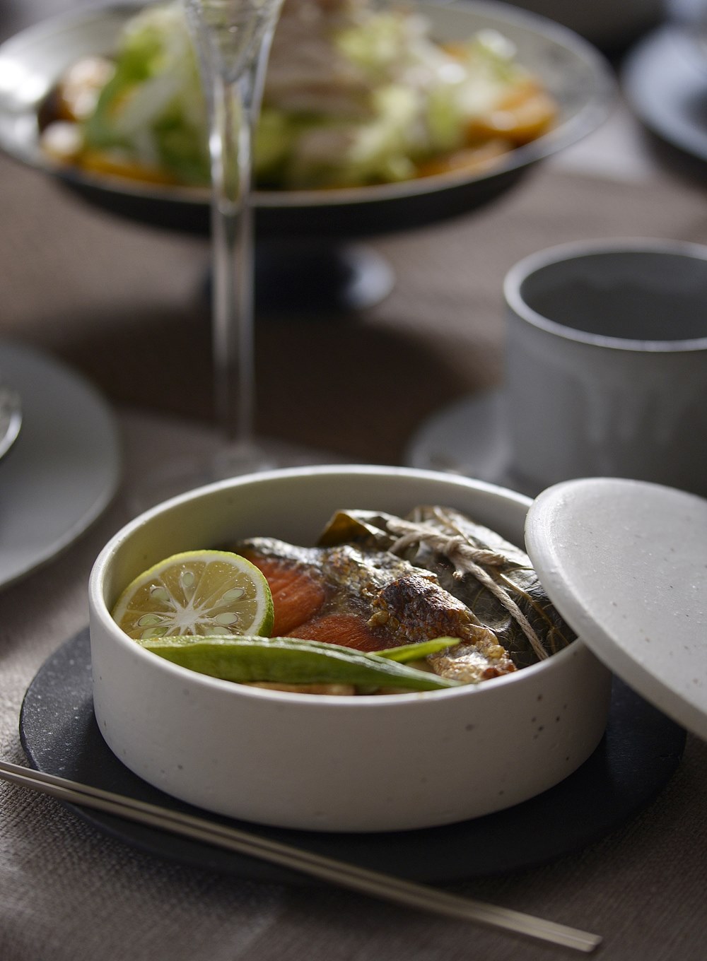 藤田千絵子｜みかげ 重箱｜作家もの和食器通販通販 IVORY