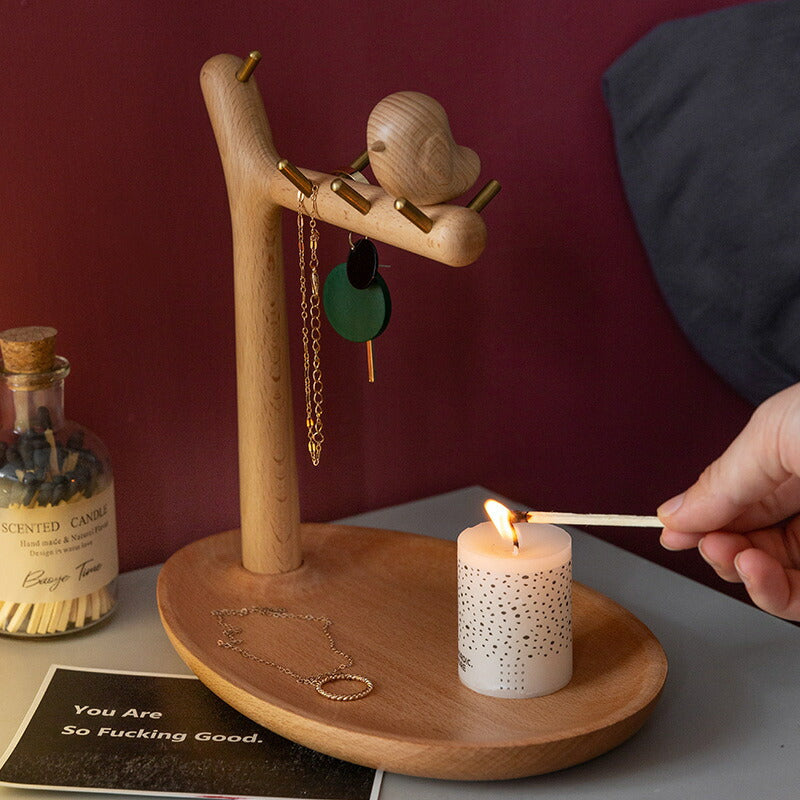 IwaiLoft 可愛いとり キースタンド アクセサリースタンド ック