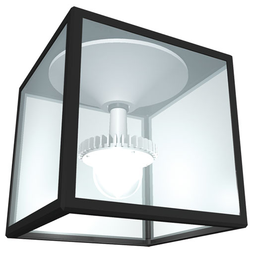 セラミックメタルハライドランプ360Wとの比較 | 商業施設照明