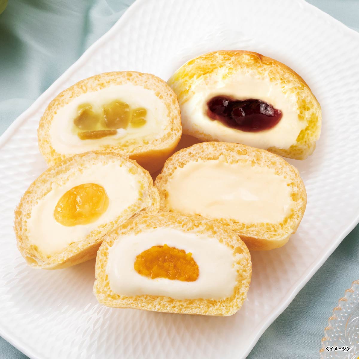 イワタニの公式オンラインショップ｜八天堂くりーむパン涼果5種10個