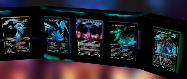 2019年度SDCCプロモカード公開、シルエットで表現された龍神ニコル