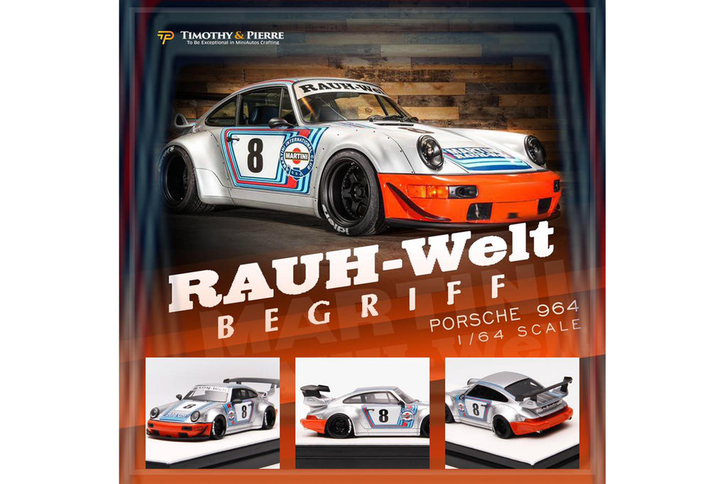 Timothy & Pierre T&P RWB Porsche 911 (964) Coupe Martini – J Toys