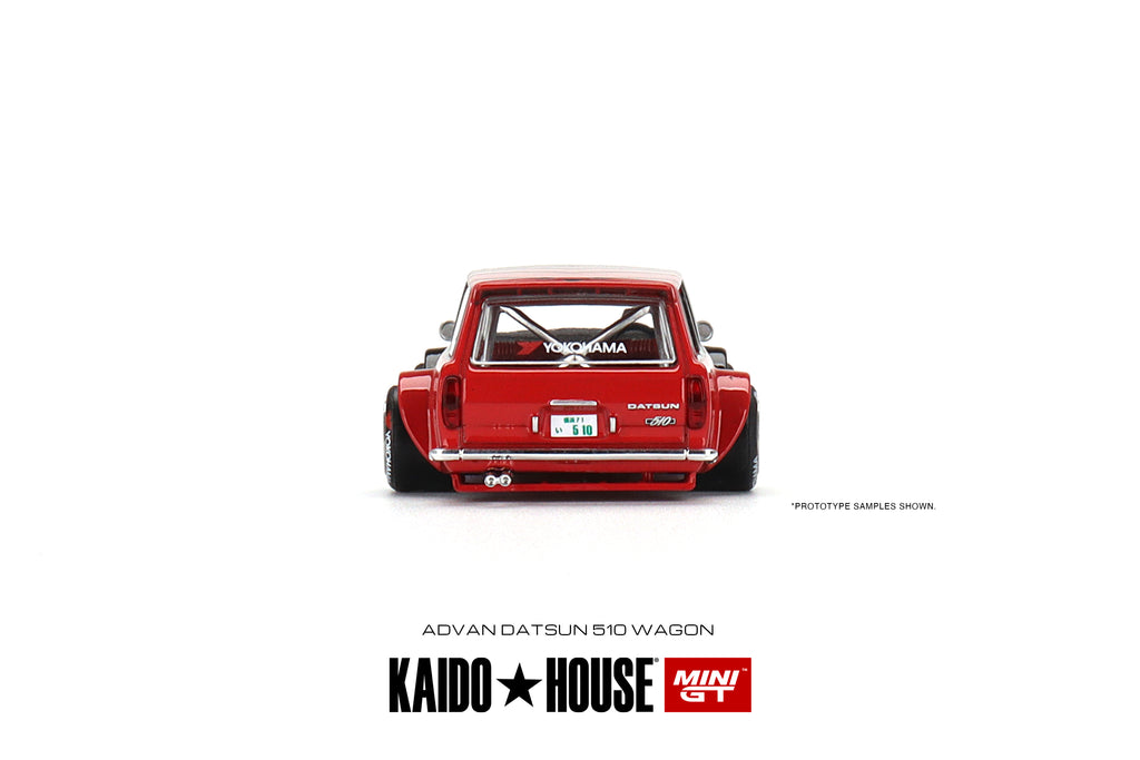 Kaido House x MINI GT #033 Datsun 510 Wagon ADVAN – J Toys Hobby