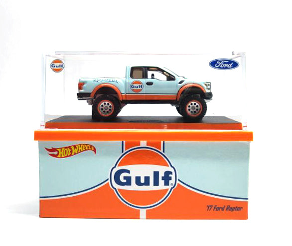 Hot Wheels RLC Exclusive '17 Ford Raptor F-150 GULF Truck – J Toys