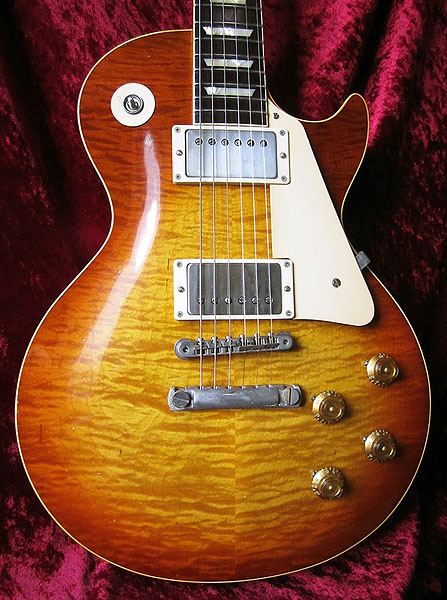 ギター Fullertone Guitars Lead Soul 59 BZF aged Fullertone Lead Soul 59 BZF Deep Tea Burst ”BZF”｜平野楽器