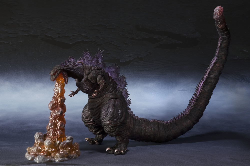 シン・ゴジラ」最終形態がフィギュア化 放射線発射時をリアルに再現