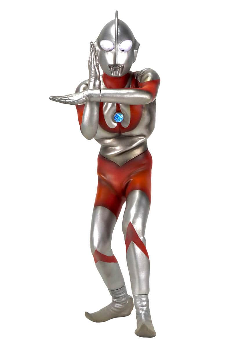 目とカラータイマーが発光 ソフビ「ウルトラマン」Bタイプ: J-CAST