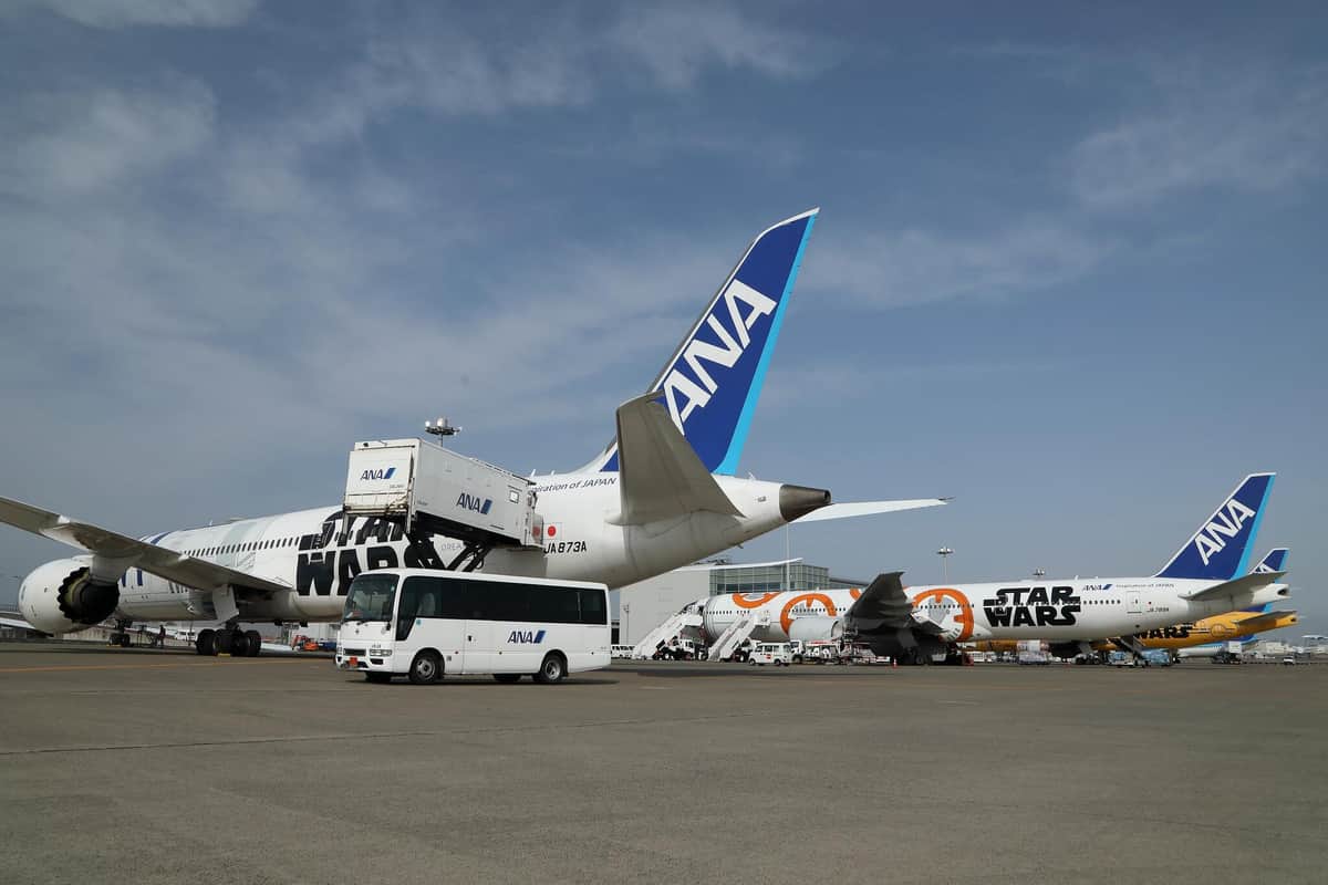 ANAスター・ウォーズ「BB-8」塗装機、最終運航日にまさかの不具合 第1
