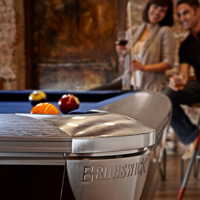 Brunswick Gold Crown VI 8' Pool Table