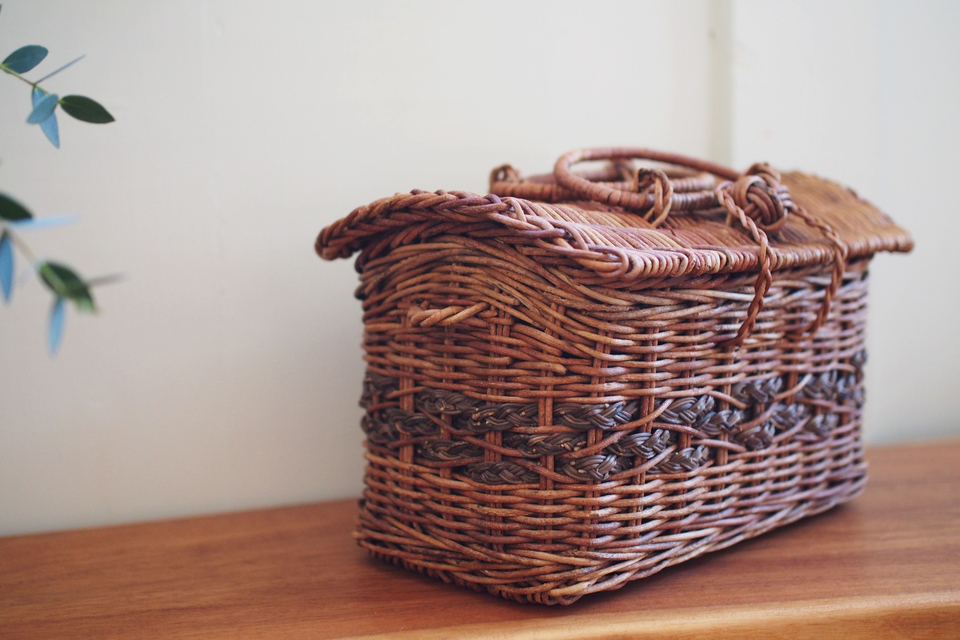 あけびの家型バスケット - ウェブショップ - jokogumo - よこぐも