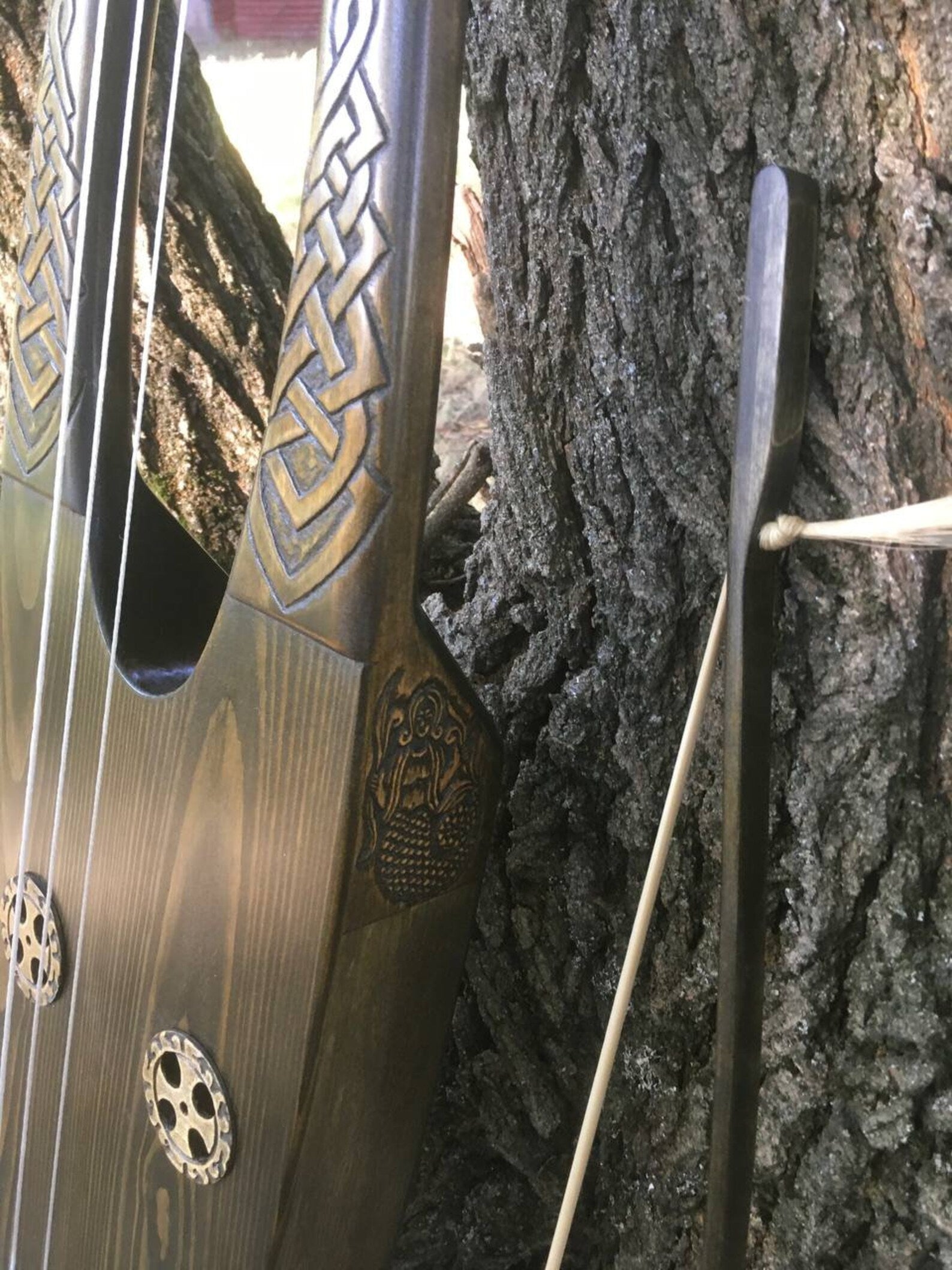 Tagelharpa Viking Scandinavian Traditional Lira Violin Talharpa