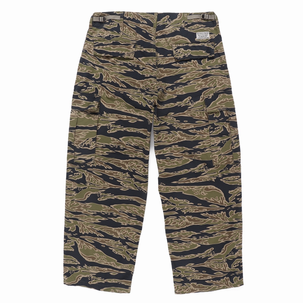WACKO MARIA/TIGER CAMO 6 POCKET TROUSERS（OLIVE）［タイガーカモ6