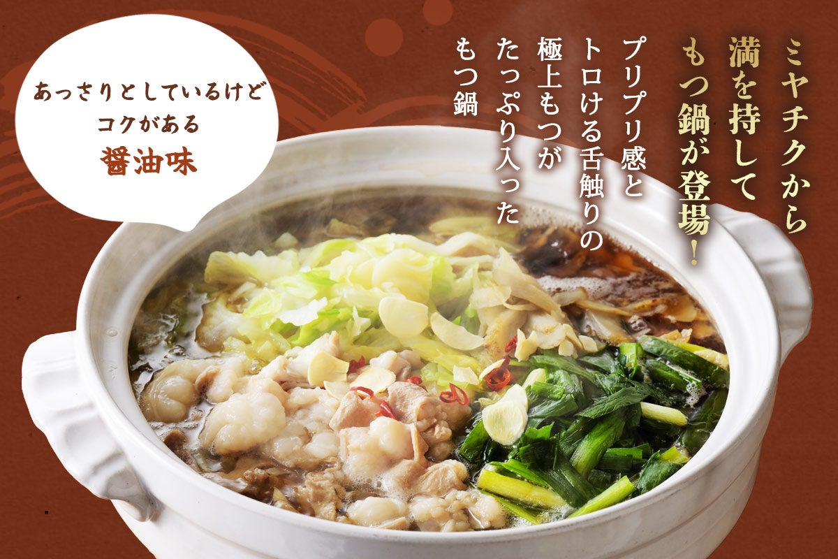 もつ鍋セット(醤油風味): JAみやざき Tege Mahalo|【JAタウン】産地