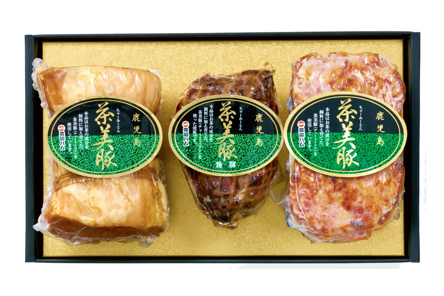 お歳暮】鹿児島県産 茶美豚ハムセット C-29: JA鹿児島県経済連