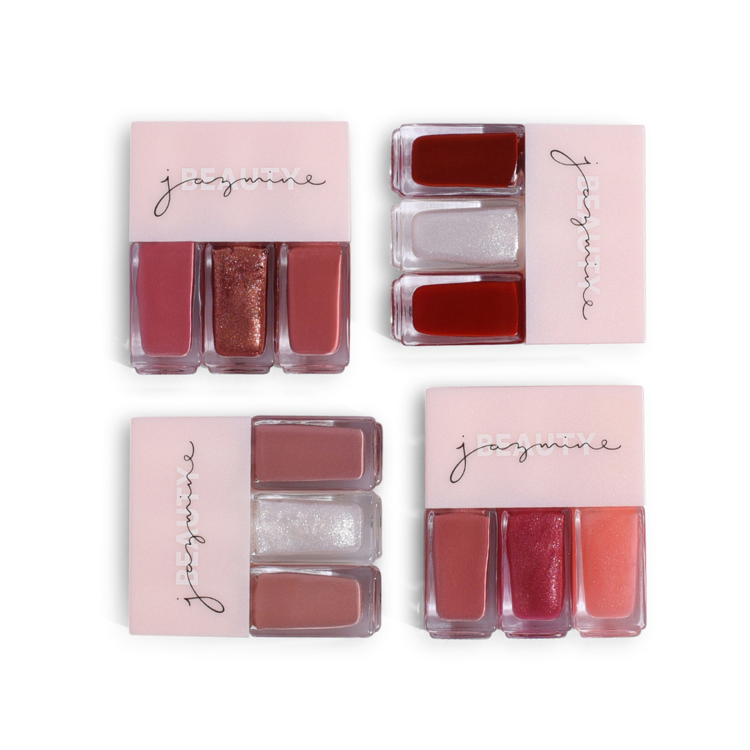 Lipstick & Gloss Lip Trio | Jazmine Beauty