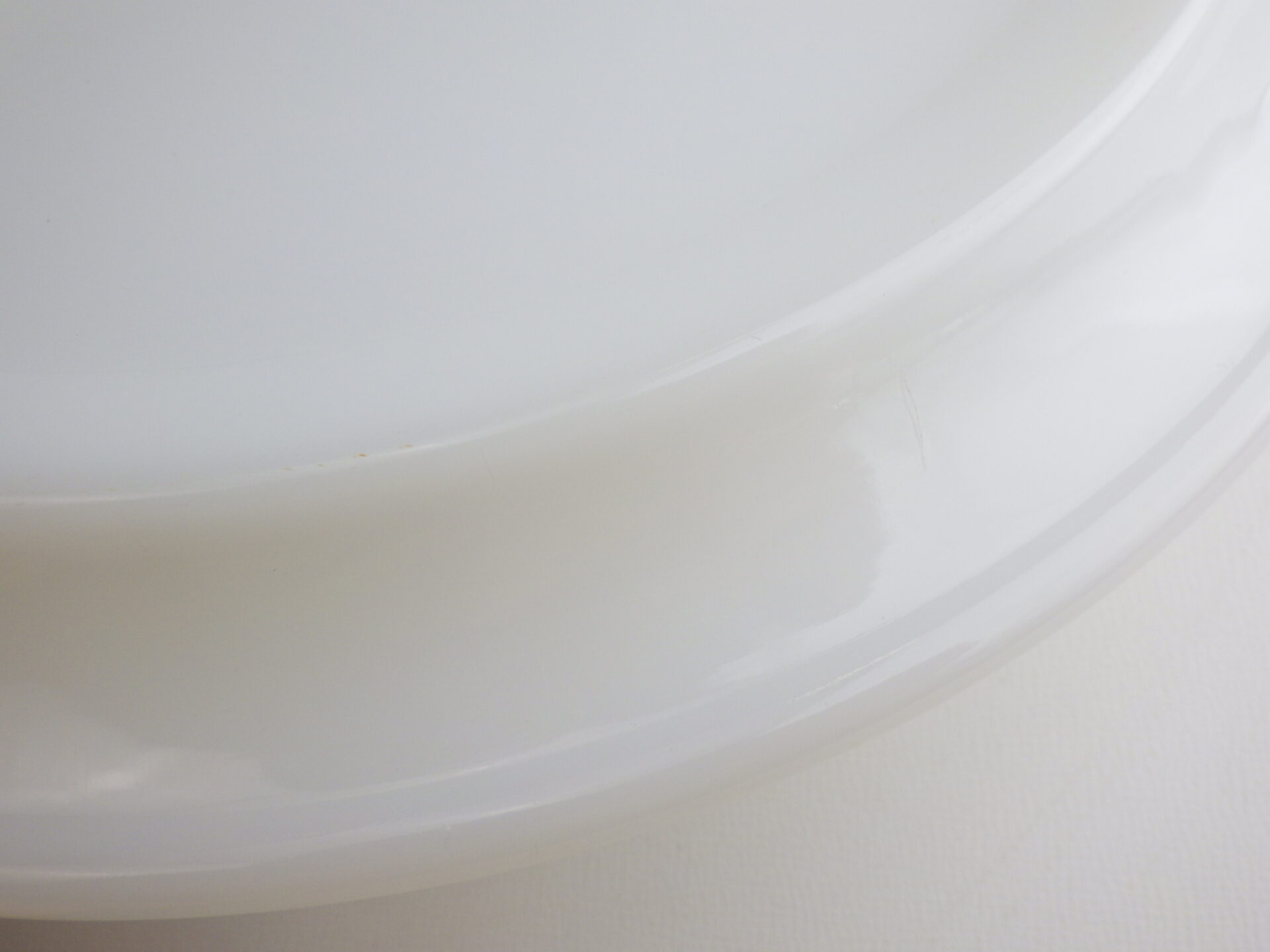 Fire king” white 3compartment Plate ファイヤーキング ホワイト 3