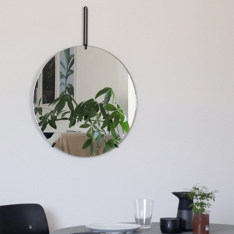 MOEBE ウォールミラー 50cm ブラック 通販 | FULLangle 公式