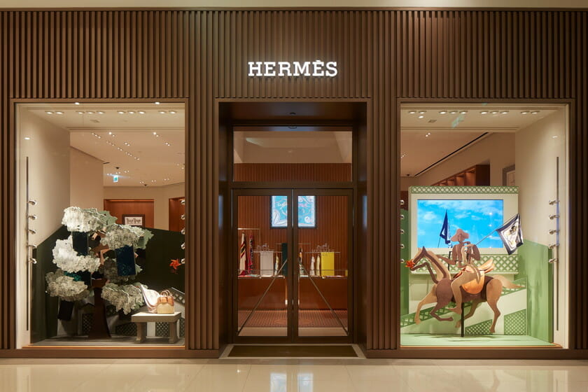 Hermès Taiwan 2017 Special Window Display - 空間デザイン事例