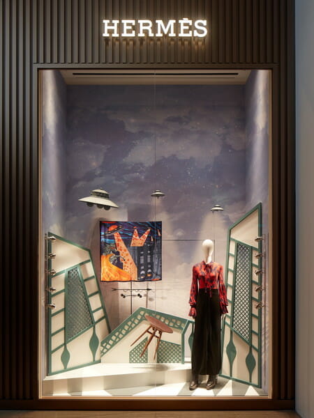 Hermès Taiwan 2017 Special Window Display - 空間デザイン事例